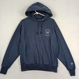 Champion Hoodie Mens Medium Navy Blue Reverse Weave Northbeast Magnolia Gorpcore